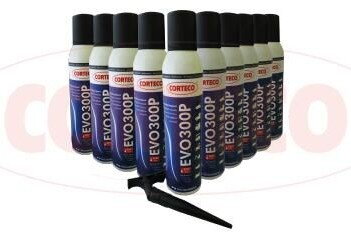 Silikon čierny 200ml Corteco